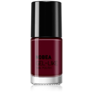 NOBEA Day-to-Day Gel-like Nail Polish vernis à ongles effet gel teinte Dark cherry #N09 6 ml