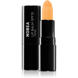 NOBEA Day-to-Day Lip Balm SPF 15 Tinted Lippenbalsem SPF 15 #L01 Honey Peach 4 g