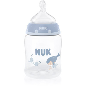 NUK First Choice Whale fles met temperatuurscontrole 0m+ 1 st