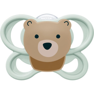 NUK Perfect Match Air Bear suzetă 0-6m 1 buc