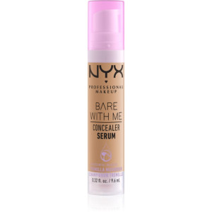 NYX Professional Makeup Bare With Me Concealer Serum Hydraterende Consealer 2 in 1 Tint 07 Medium 9,6 ml