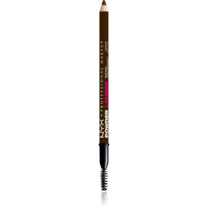 NYX Professional Makeup Powder Louder crayon pour sourcils avec brosse teinte Ash Brown 1 pcs
