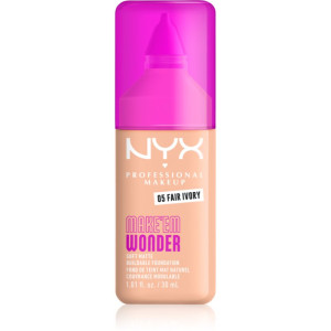 NYX Professional Makeup Make ‘Em Wonder Licht Matterende Foundation Tint 05 Fair Ivory 30 ml