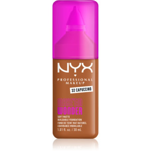 NYX Professional Makeup Make ‘Em Wonder Licht Matterende Foundation Tint 32 Capuccino 30 ml