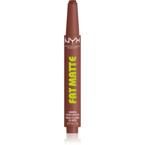 NYX Professional Makeup Fat Matte baume à lèvres à effet matifiant Toasty Taupe 2 g