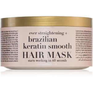 OGX Brazilian Keratin Smooth Udglattende maske Med keratin 300 ml