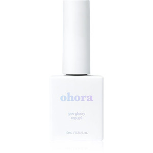 ohora Pro Glossy Top Gel vernis à ongles couvrant pour une brillance éclatante 10 ml