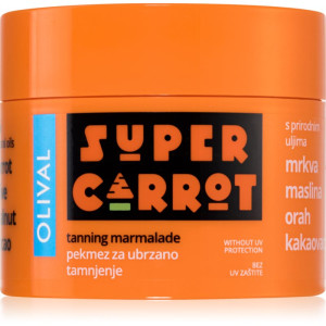 Olival SUPER Carrot Tanning Jam rusketusta nopeuttava ja pidentävä tuote ei suojakerrointa 100 ml