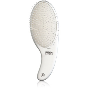 Olivia Garden Expert CURVE Nylon Silver Haarborstel 1 st