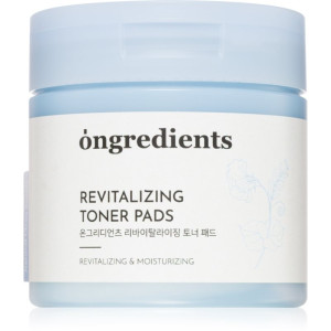 Ongredients Revitalizing Toner Pads toner pads met kalmerend effect 60 st