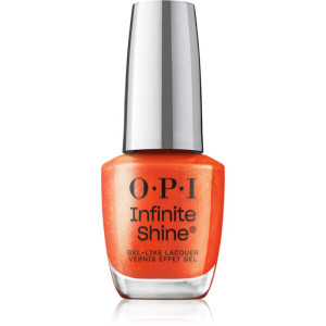 The new OPIcons Infinity Shine vernis à ongles teinte Shock Em Orange 15 ml