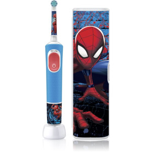 Oral-B PRO Kids 3+ Spiderman Elektrisk tandborste Med väska för Barn 1 st.