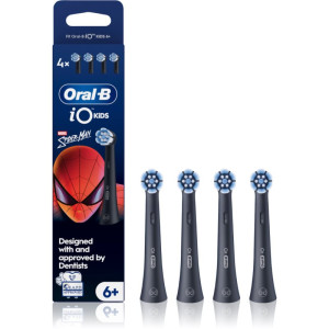Oral-B iO Kids Marvel Spiderman capete de schimb pentru periuta de dinti pentru copii de la vârsta de 6 ani 4 buc