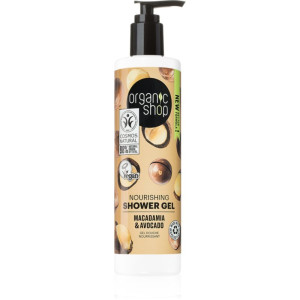 Organic Shop Macadamia & Avocado gel de douche nourrissant 280 ml