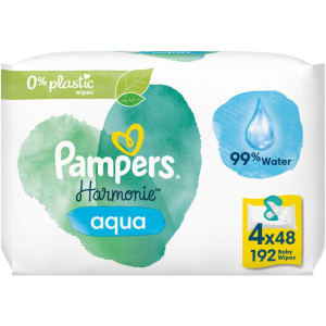 Harmonie Aqua Toallitas Húmedas Limpiadoras Para Niños 4x48 Ud