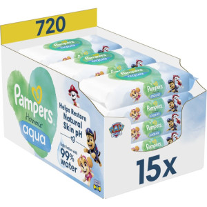 Pampers Harmonie Aqua Paw Patrol lingettes nettoyantes pour enfant 720 pcs
