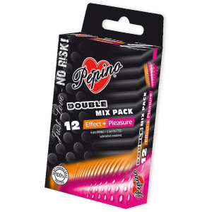 Pepino Double Mix Pack préservatifs 12 pcs