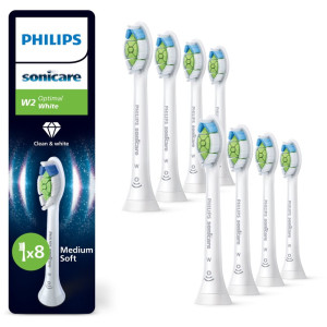 Philips Sonicare Optimal White HX6068/87 Erstatningshoveder til tandbørste 8 stk.