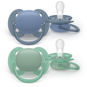 Philips Avent Ultrasoft SCF091/42 6-18 m tétine Boy 2 pcs