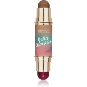 Physicians Formula Butter Glow & Go stick contour double embout teinte Beach Bum Plum 10 g