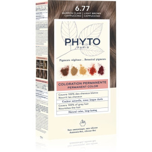 Phyto Color hiusväri ammoniakiton sävy 6.77 Light Brown Capuccino 1 kpl