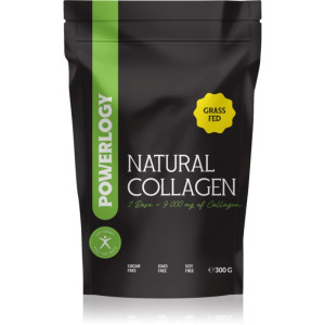 Powerlogy Natural Collagen Kollagen für wunderschöne Haare und Haut 300 g