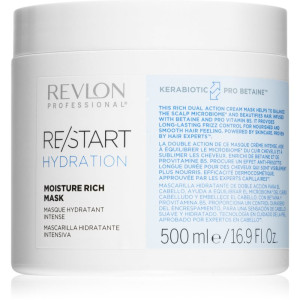 Re/start Hydration Mascarilla Hidratante Para Cabello Seco Y Normal 500 Ml