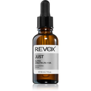 Revox B77 Just Alpha Arbutin 2% + HA Uppljusande serum för ansikte och hals 30 ml