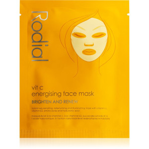 Rodial Vit C Energising Face Mask Sheet masker voor verheldering en vitaliteit van het gezicht met Vitamine C 20 ml
