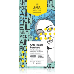Salt House Natural Minerals Anti-pimple Patches Lappar för problematisk hud för att behandla akne 30 st.