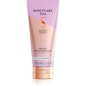 Sanctuary Spa Lily & Rose Collection Lait corporel hydratant pour la douche 200 ml