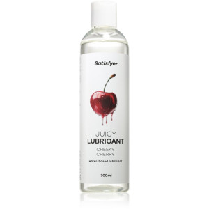 Satisfyer Juicy Lubricant gel lubrifiant saveur Cheeky Cherry 300 ml