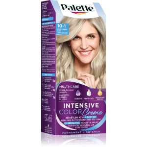 Schwarzkopf Palette Intensive Color Creme Permanent hårfärgningsmedel Skugga 10-1 (C10) Frosty Silver Blonde 1 st.
