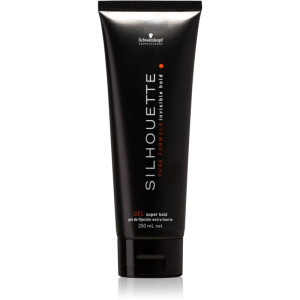 Silhouette Super Hold Gel Para El Cabello Fijación Fuerte 250 Ml