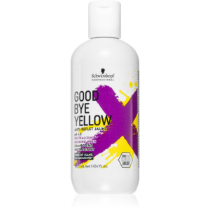Schwarzkopf Professional Goodbye Yellow Shampoo der neutraliserer kobbertoner Til farvet eller stribet hår 300 ml
