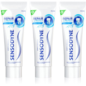 Sensodyne Repair & Protect Cool Mint Zahnpasta für empfindliche Zähne 3x75 ml