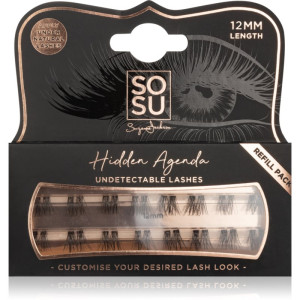 SOSU Cosmetics Hidden Agenda Undetectable Lashes Tros Neppe Wimpers zonder Bundel 12 mm