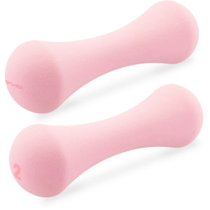 Spokey Bone uppsättning neoprenhantlar 2x2 kg