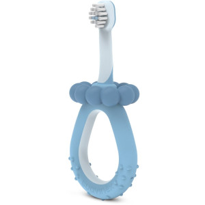 Suavinex Baby Training Toothbrush Tandenborstel voor Kinderen 0-2 y Blue 1 st