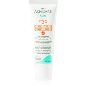 Synchroline Aknicare Sun suojaava voide rasvoittuvalle, akneen taipuvaiselle iholle SPF 30 50 ml