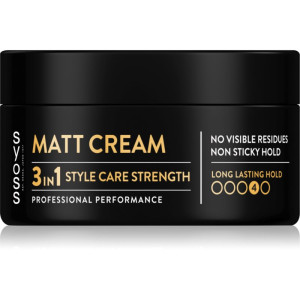 Matt Cream Pasta Para Dar Definición Al Peinado Matificante Para Dar Fijación Y Forma 100 Ml