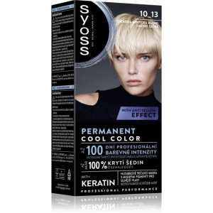 Syoss Permanent Cool Color Permanent hårfarve med en kold undertone Skygge 10_13 Arctic Blond 1 stk.
