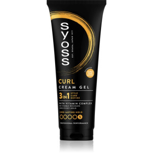 Syoss Curl Cream Gel Styling kräm för definiering av lockar Med gel-textur 250 ml