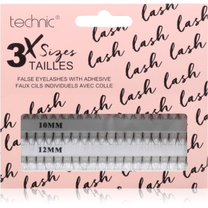 Technic Cosmetics Individual False Eyelashes faux-cils en touffe à coller 60 pcs