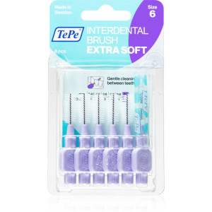 TePe Interdental Brush Extra Soft brossettes interdentaires 1,1 mm 6 pcs