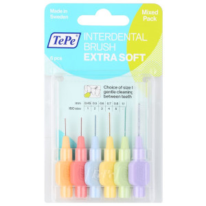 TePe Extra Soft brossettes interdentaires mix 6 pcs
