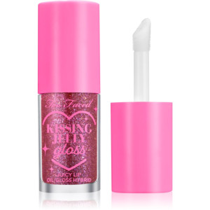 Too Faced Kissing Jelly Lip Oil Gloss Olie Lipgloss voor Intensieve Hydratatie Tint Grape Soda 4.5 ml