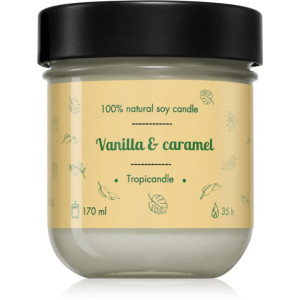 Tropicandle Vanilla & Caramel geurkaars 170 ml