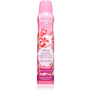 Tulipán Negro Fresa Y Nata Deodorant voor Vrouwen 200 ml