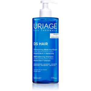 Uriage DS HAIR Soft Balancing Shampoo puhdistava shampoo herkälle hiuspohjalle 500 ml